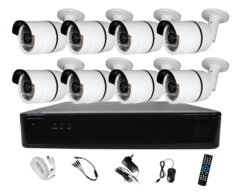 8CH  960P AHD DVR KITS