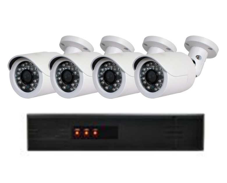 4CH  1080P IPC DVR KITS